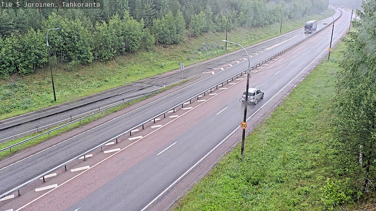 Weather Camera Image Väg 5 Jorois, Tahkoranta, Joroinen, Pohjois-Savo