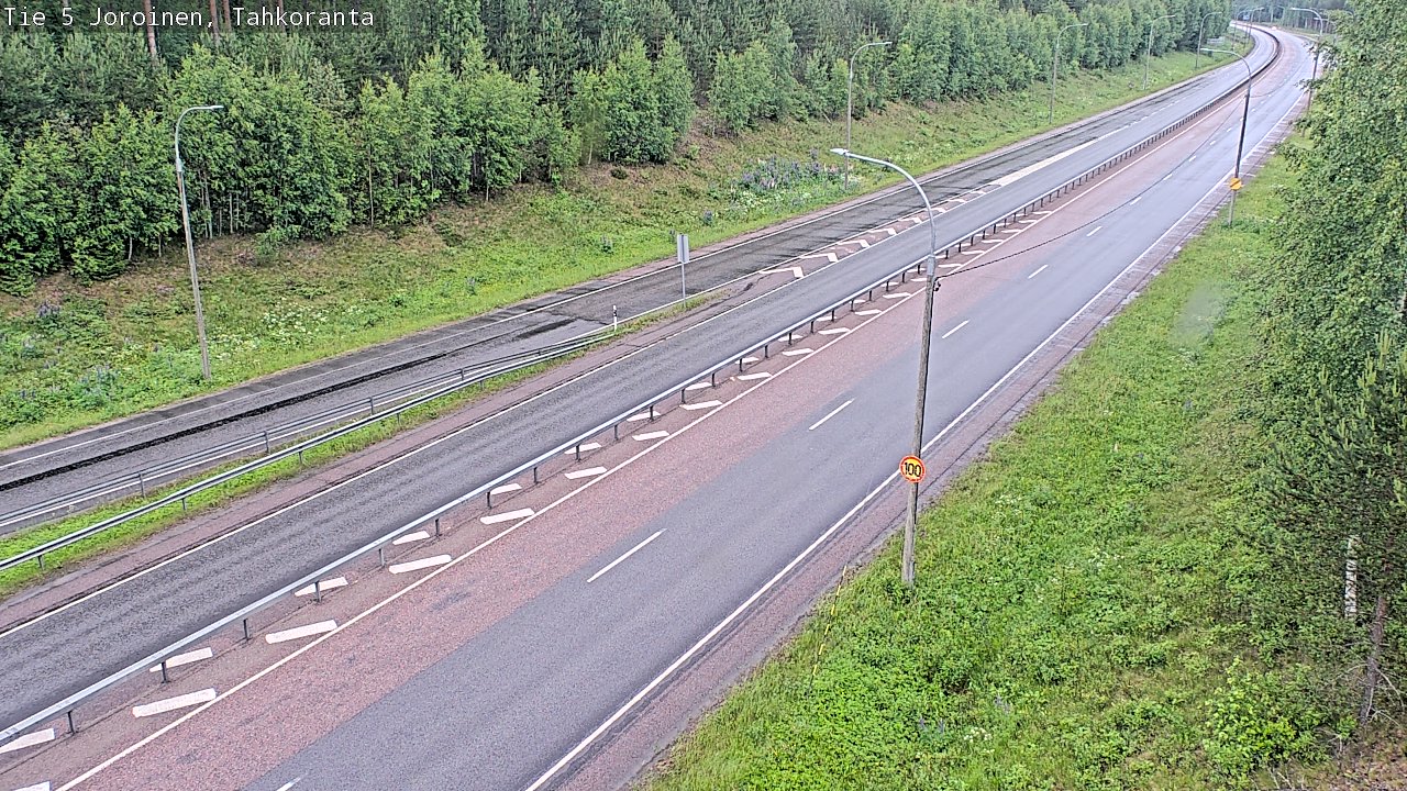 Weather Camera Image Road 5 Joroinen, Tahkoranta, Joroinen, Pohjois-Savo
