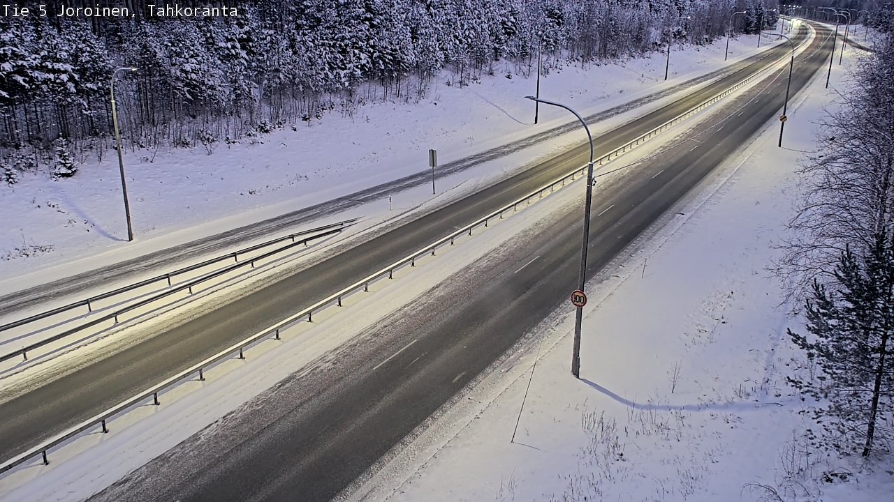 Kelikamerat Kuva Tie 5 Joroinen, Tahkoranta, Joroinen, Pohjois-Savo