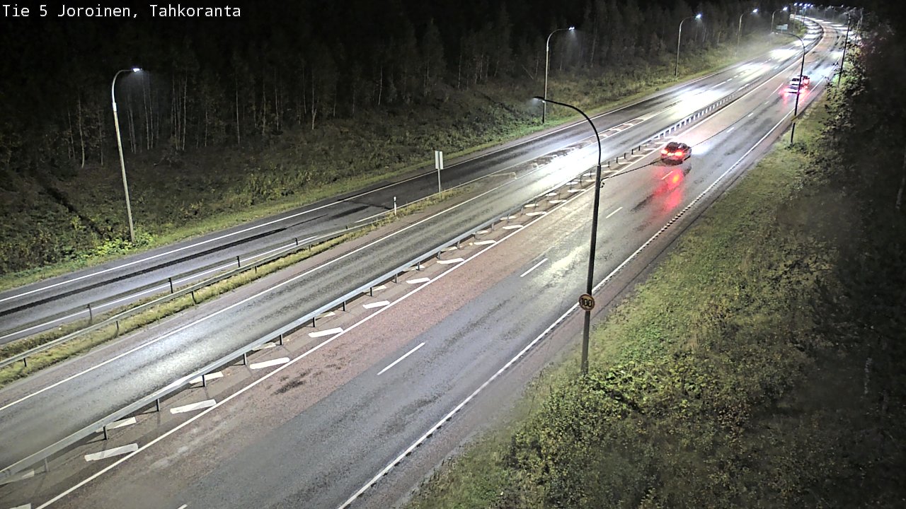 Weather Camera Image Väg 5 Jorois, Tahkoranta, Joroinen, Pohjois-Savo