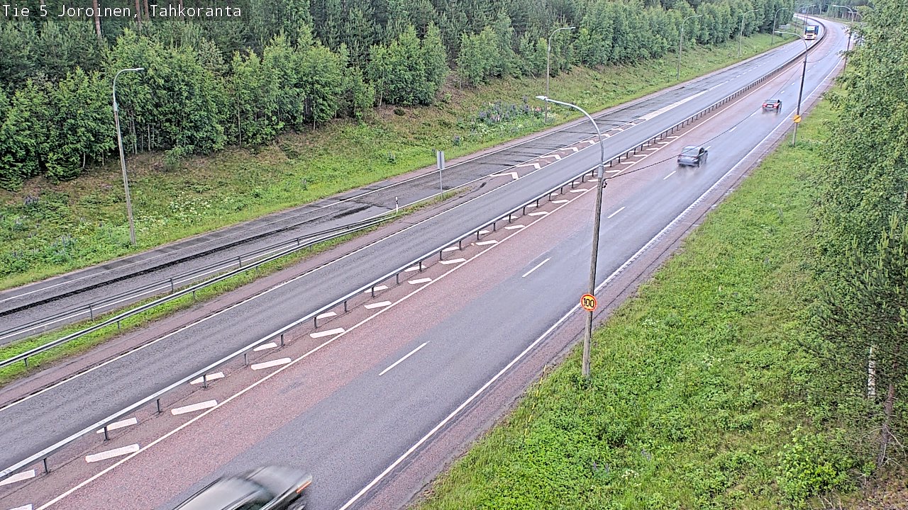 Weather Camera Image Road 5 Joroinen, Tahkoranta, Joroinen, Pohjois-Savo