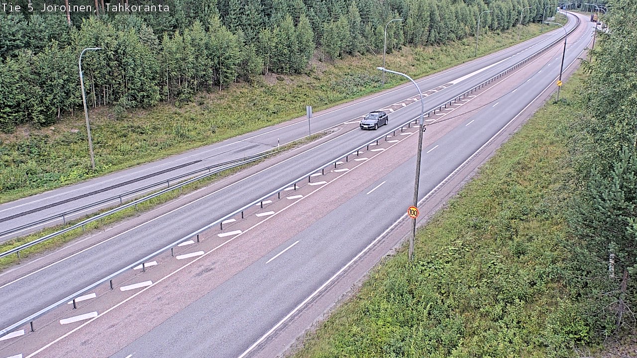 Kelikamerat Kuva Tie 5 Joroinen, Tahkoranta, Joroinen, Pohjois-Savo