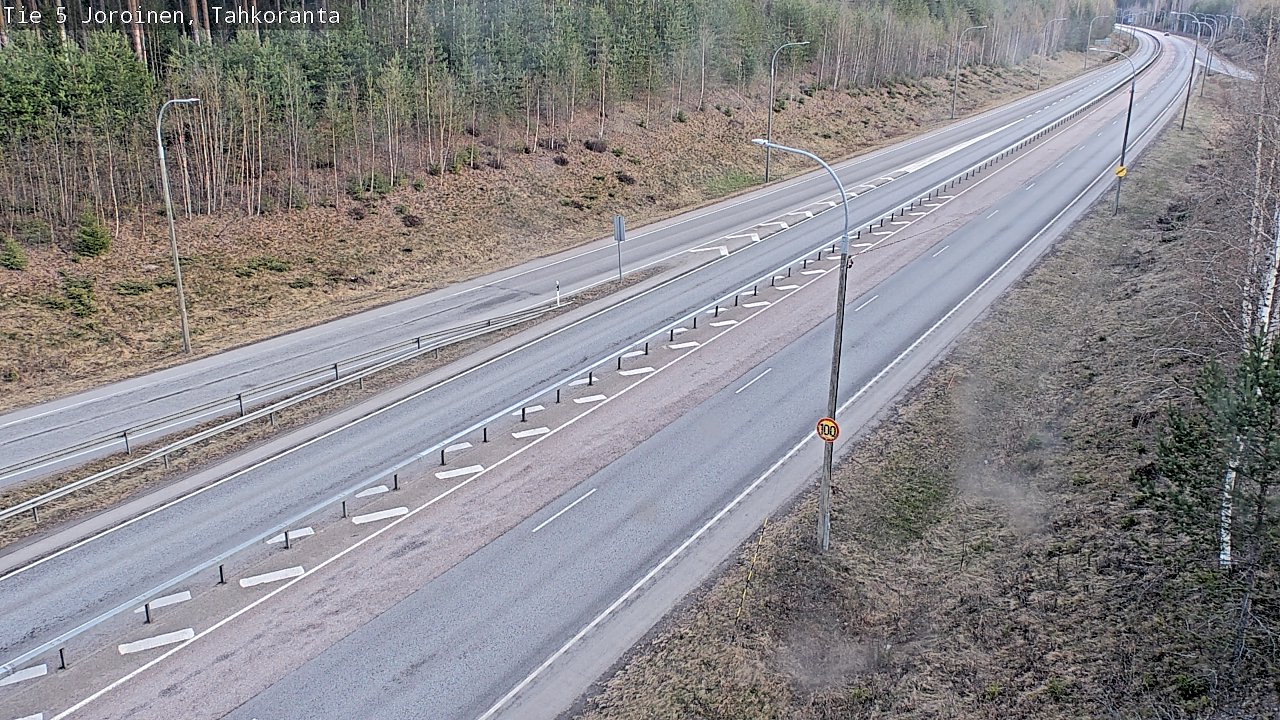 Kelikamerat Kuva Tie 5 Joroinen, Tahkoranta, Joroinen, Pohjois-Savo