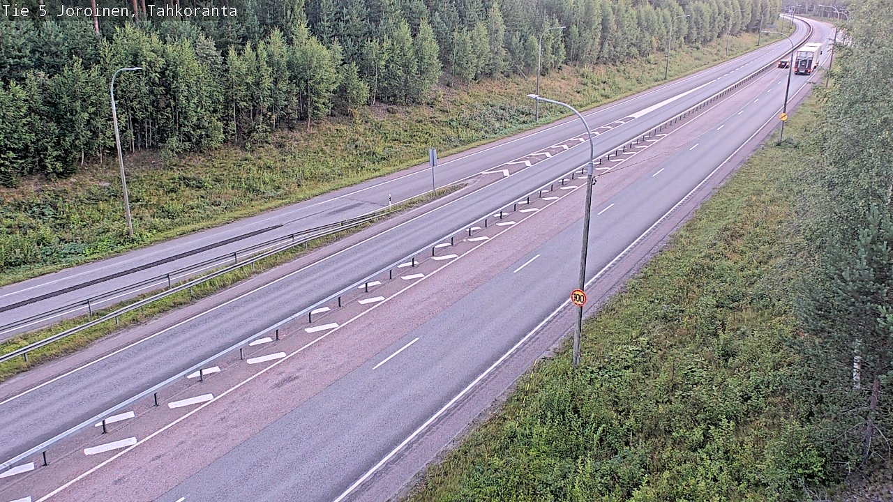 Kelikamerat Kuva Tie 5 Joroinen, Tahkoranta, Joroinen, Pohjois-Savo