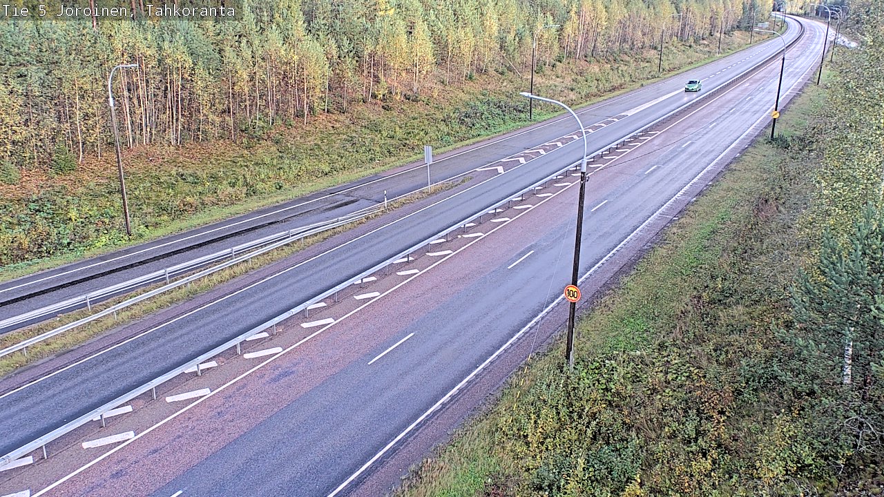 Weather Camera Image Väg 5 Jorois, Tahkoranta, Joroinen, Pohjois-Savo