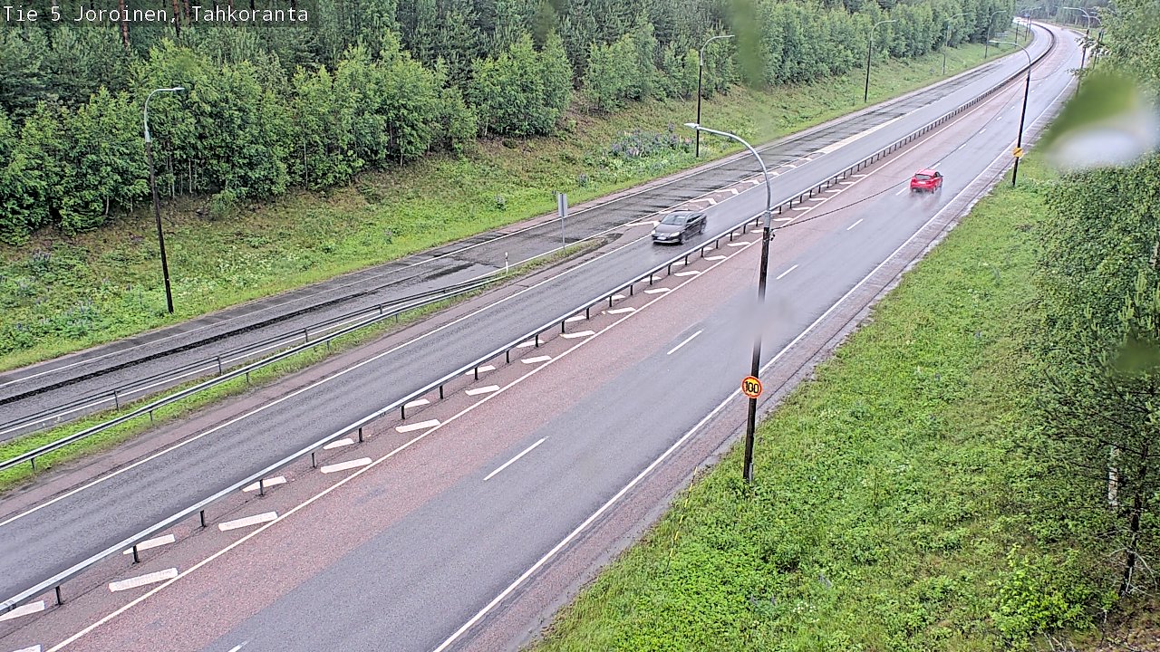 Weather Camera Image Road 5 Joroinen, Tahkoranta, Joroinen, Pohjois-Savo