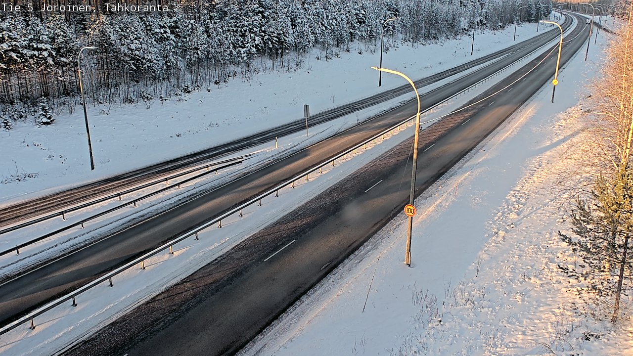 Kelikamerat Kuva Tie 5 Joroinen, Tahkoranta, Joroinen, Pohjois-Savo