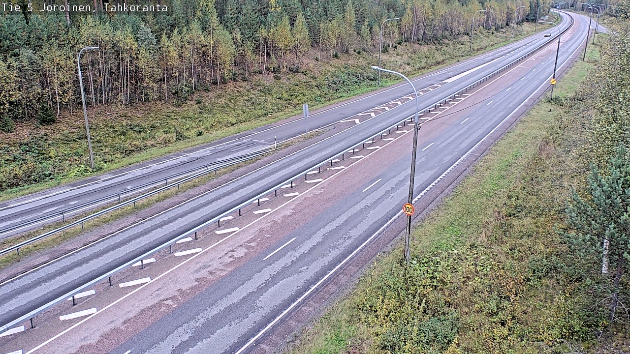 Kelikamerat Kuva Tie 5 Joroinen, Tahkoranta, Joroinen, Pohjois-Savo
