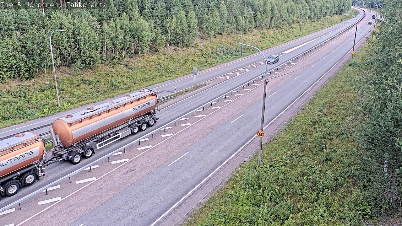 Kelikamerat Kuva Tie 5 Joroinen, Tahkoranta, Joroinen, Pohjois-Savo