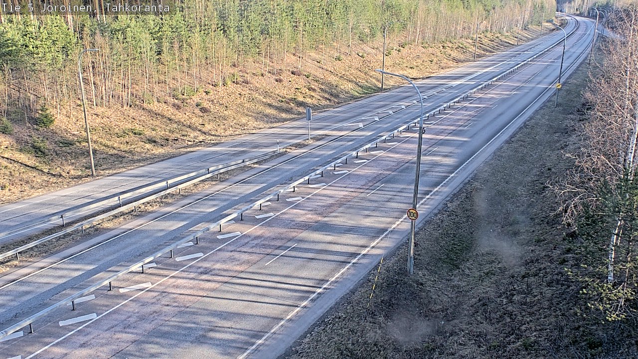 Kelikamerat Kuva Tie 5 Joroinen, Tahkoranta, Joroinen, Pohjois-Savo