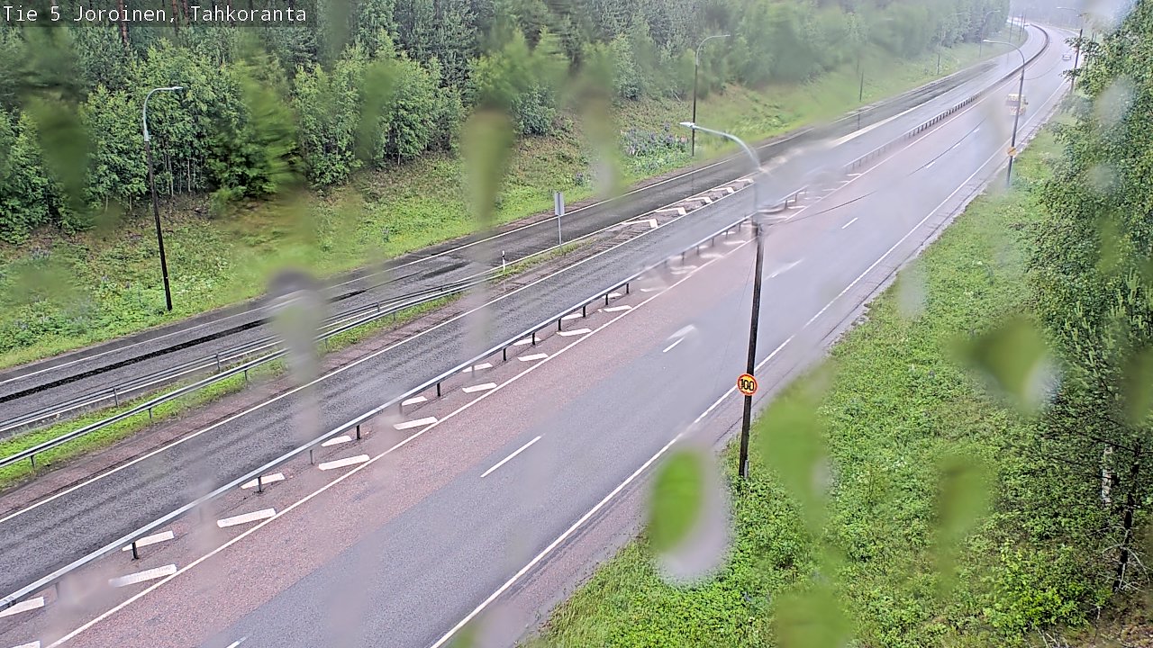 Weather Camera Image Väg 5 Jorois, Tahkoranta, Joroinen, Pohjois-Savo