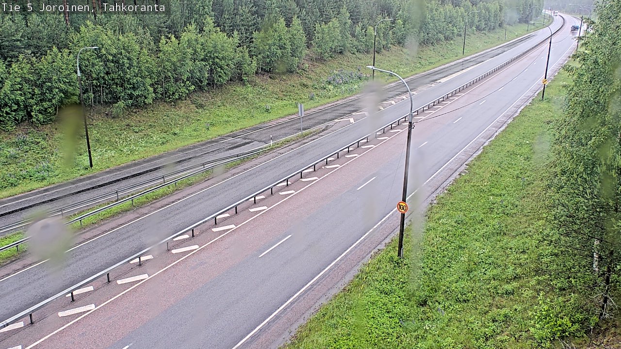 Weather Camera Image Väg 5 Jorois, Tahkoranta, Joroinen, Pohjois-Savo