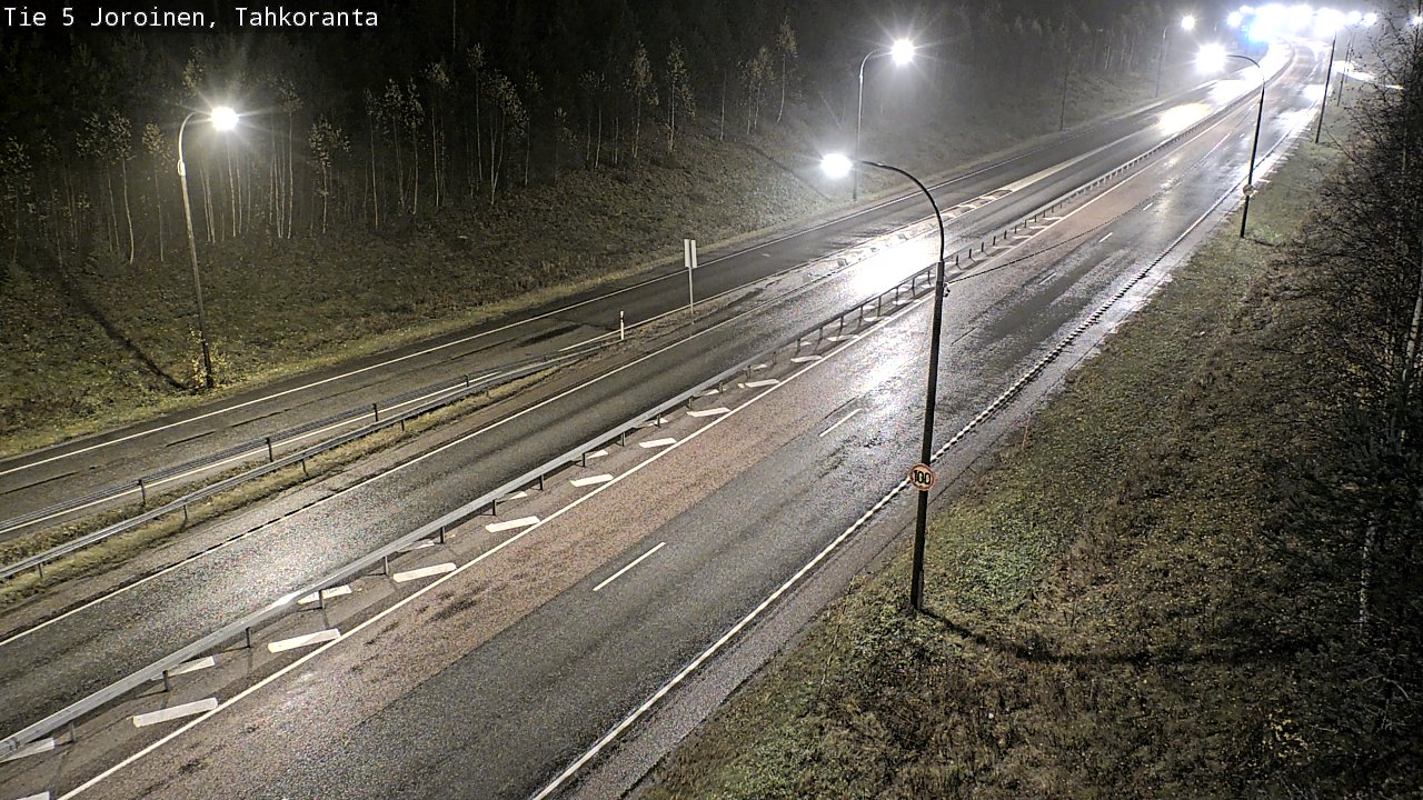 Weather Camera Image Road 5 Joroinen, Tahkoranta, Joroinen, Pohjois-Savo