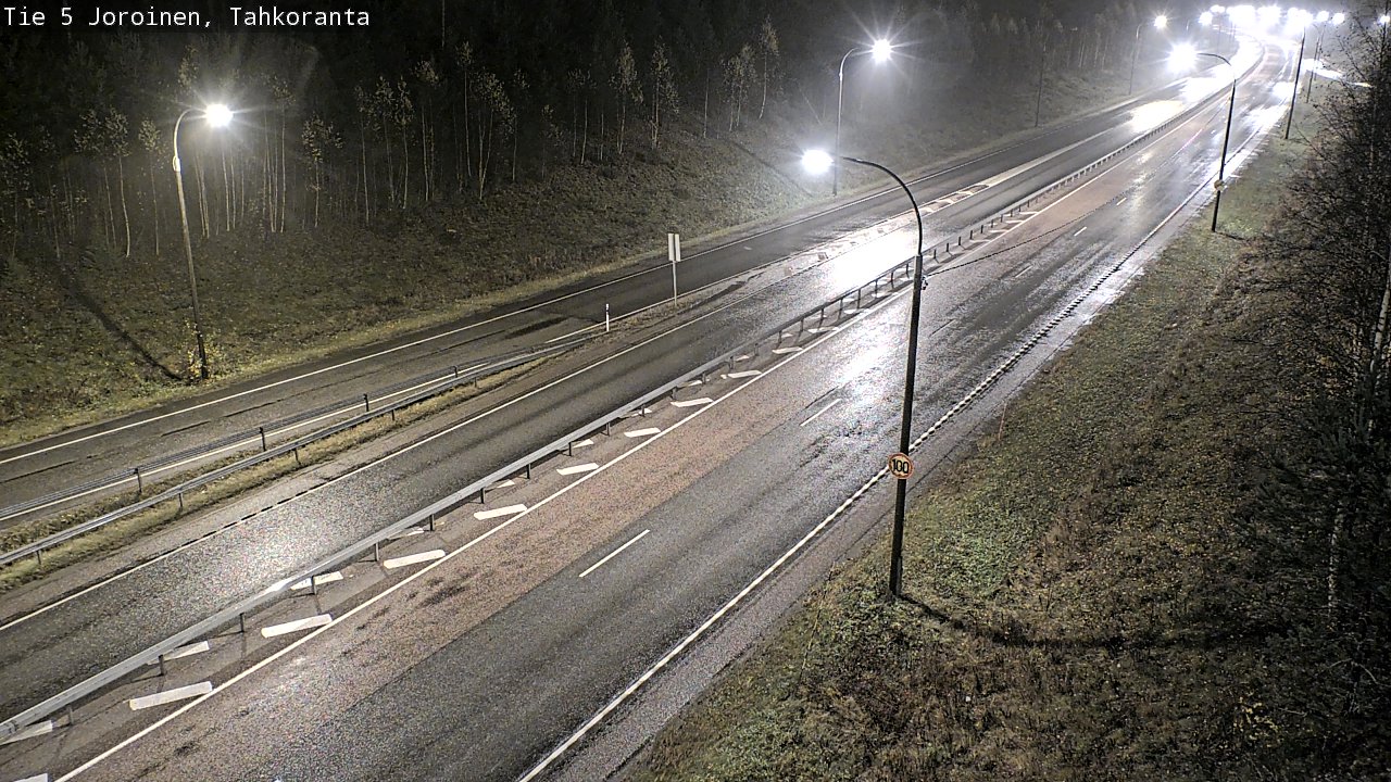 Weather Camera Image Road 5 Joroinen, Tahkoranta, Joroinen, Pohjois-Savo