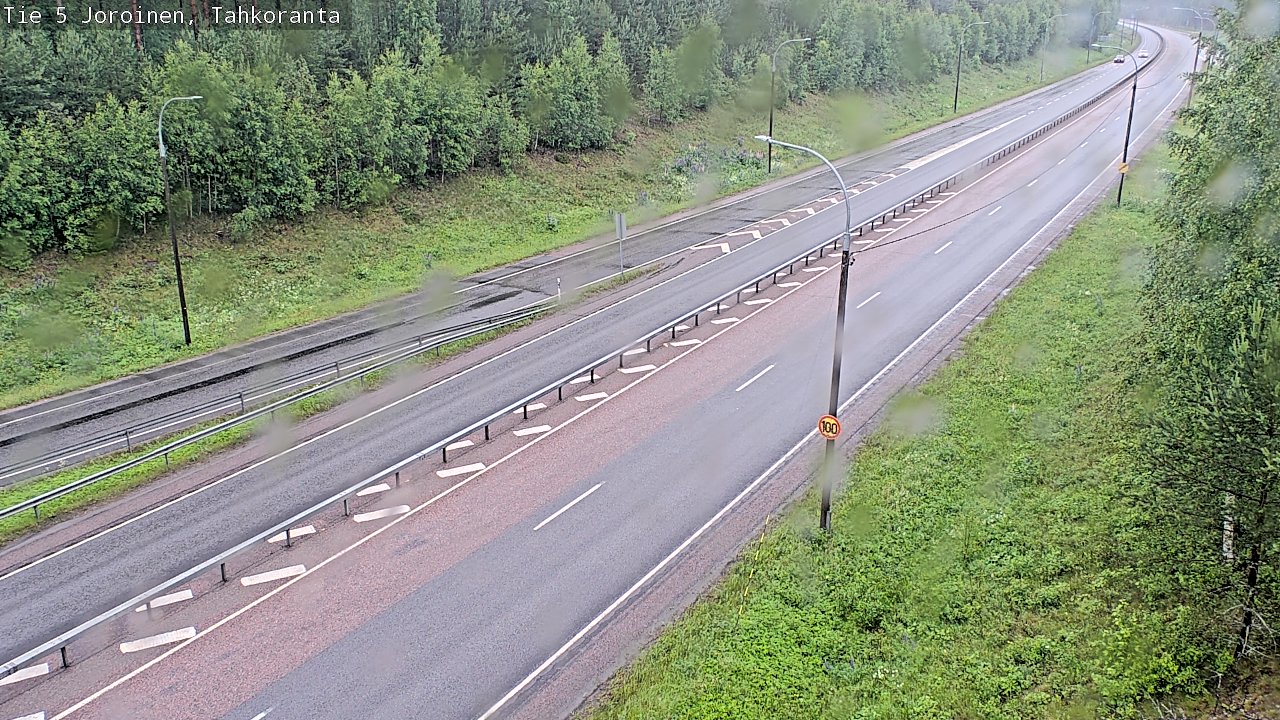 Weather Camera Image Väg 5 Jorois, Tahkoranta, Joroinen, Pohjois-Savo