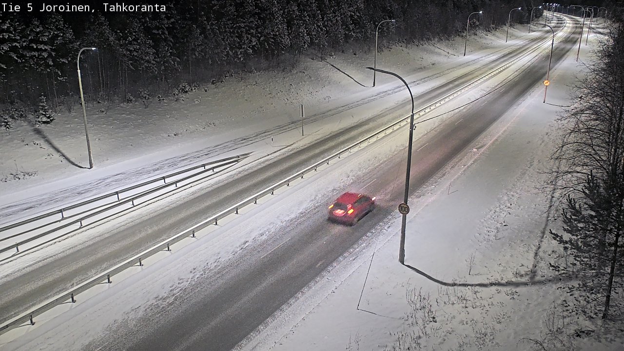 Kelikamerat Kuva Tie 5 Joroinen, Tahkoranta, Joroinen, Pohjois-Savo