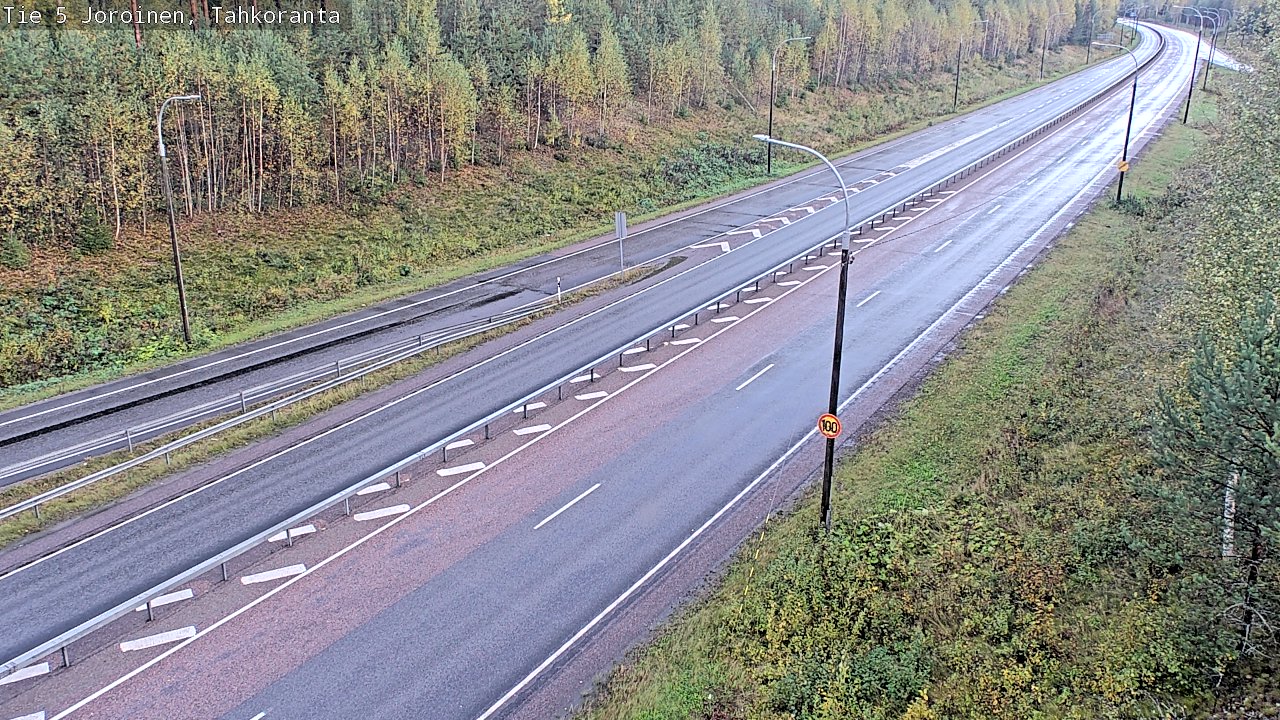 Weather Camera Image Road 5 Joroinen, Tahkoranta, Joroinen, Pohjois-Savo