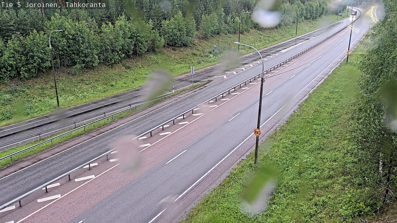 Weather Camera Image Road 5 Joroinen, Tahkoranta, Joroinen, Pohjois-Savo
