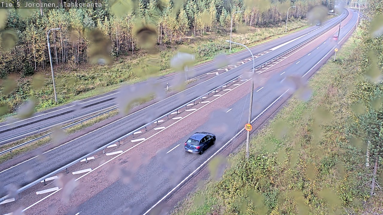 Weather Camera Image Väg 5 Jorois, Tahkoranta, Joroinen, Pohjois-Savo
