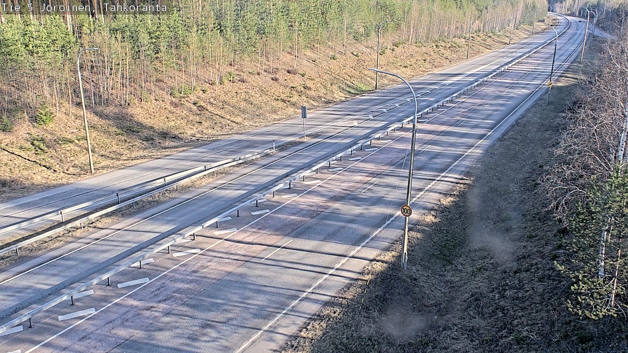 Kelikamerat Kuva Tie 5 Joroinen, Tahkoranta, Joroinen, Pohjois-Savo
