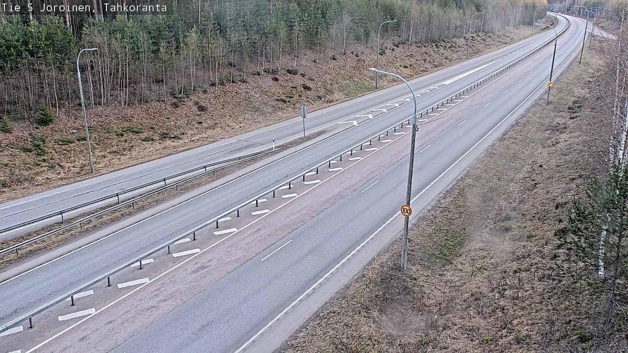 Kelikamerat Kuva Tie 5 Joroinen, Tahkoranta, Joroinen, Pohjois-Savo