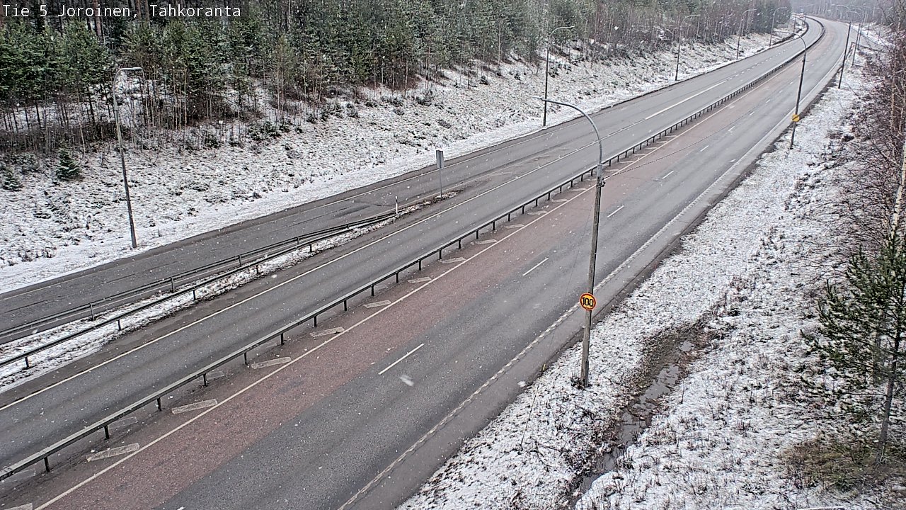 Kelikamerat Kuva Tie 5 Joroinen, Tahkoranta, Joroinen, Pohjois-Savo
