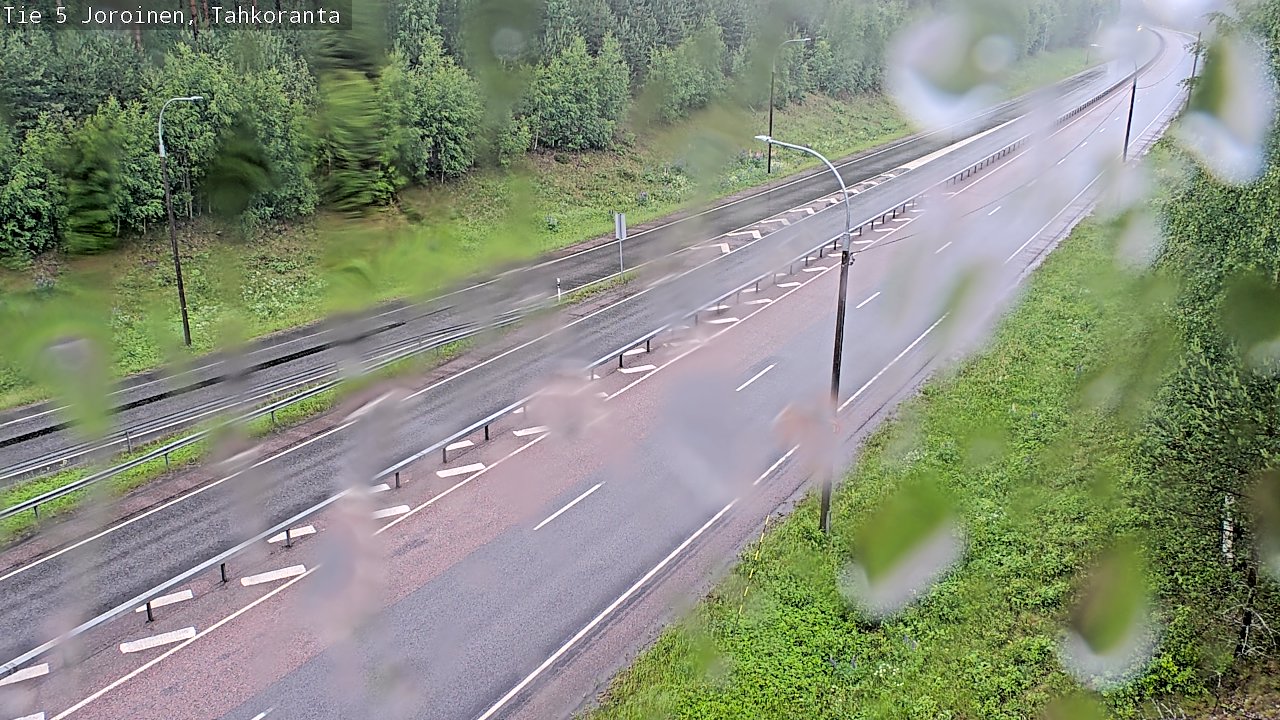 Weather Camera Image Road 5 Joroinen, Tahkoranta, Joroinen, Pohjois-Savo