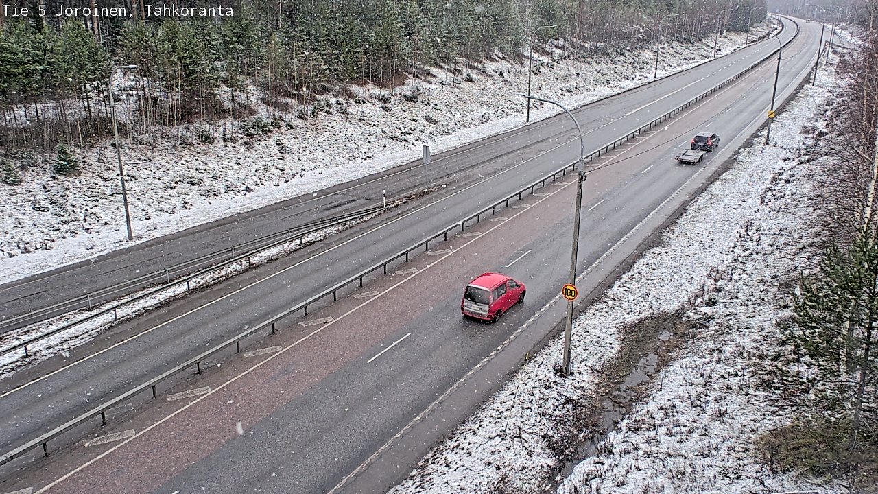 Kelikamerat Kuva Tie 5 Joroinen, Tahkoranta, Joroinen, Pohjois-Savo