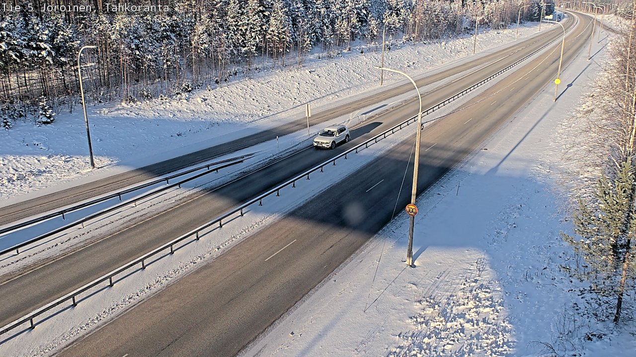 Weather Camera Image Road 5 Joroinen, Tahkoranta, Joroinen, Pohjois-Savo
