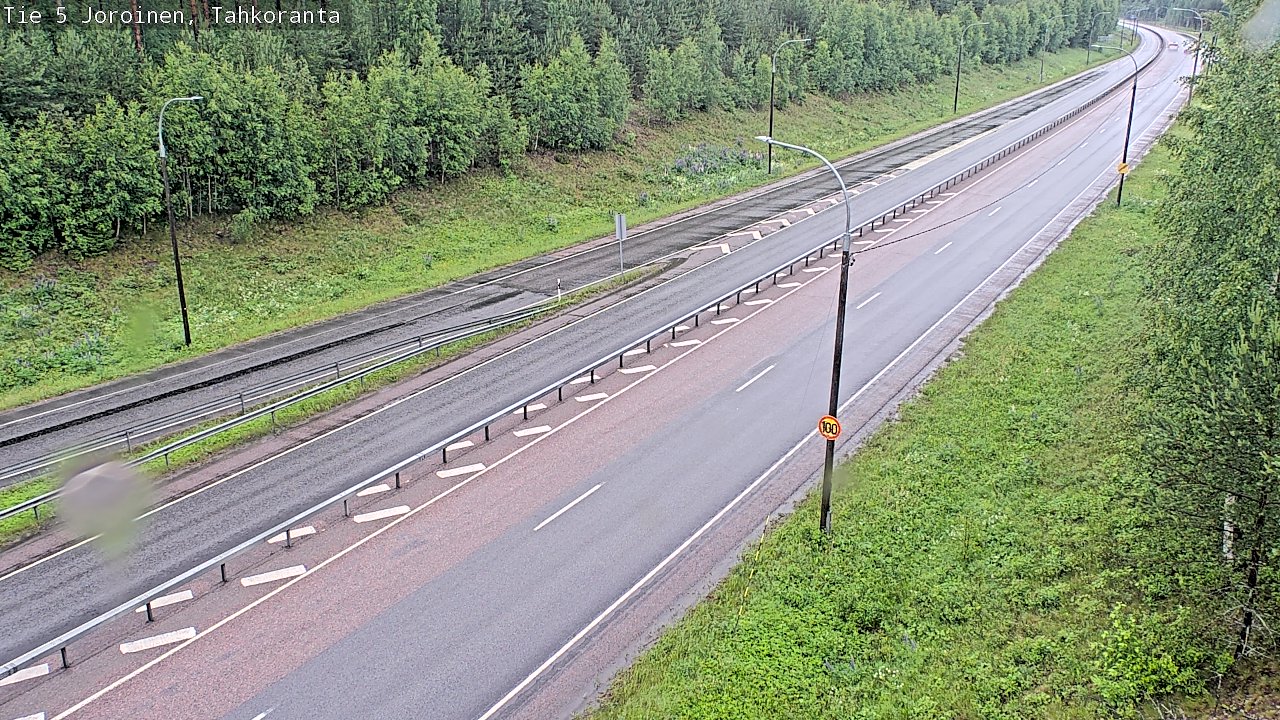 Weather Camera Image Väg 5 Jorois, Tahkoranta, Joroinen, Pohjois-Savo