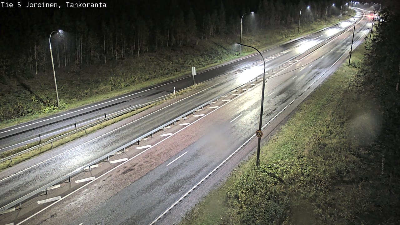 Weather Camera Image Väg 5 Jorois, Tahkoranta, Joroinen, Pohjois-Savo