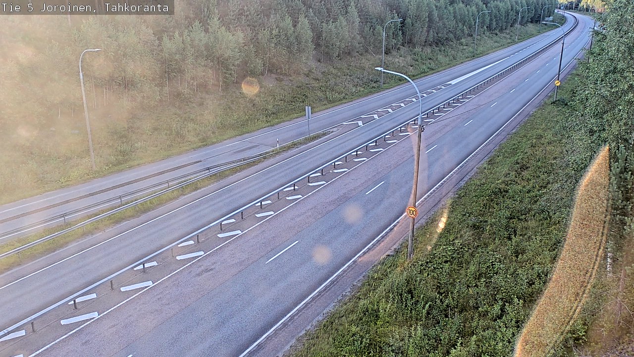 Kelikamerat Kuva Tie 5 Joroinen, Tahkoranta, Joroinen, Pohjois-Savo