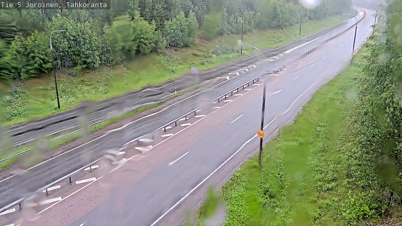 Weather Camera Image Road 5 Joroinen, Tahkoranta, Joroinen, Pohjois-Savo