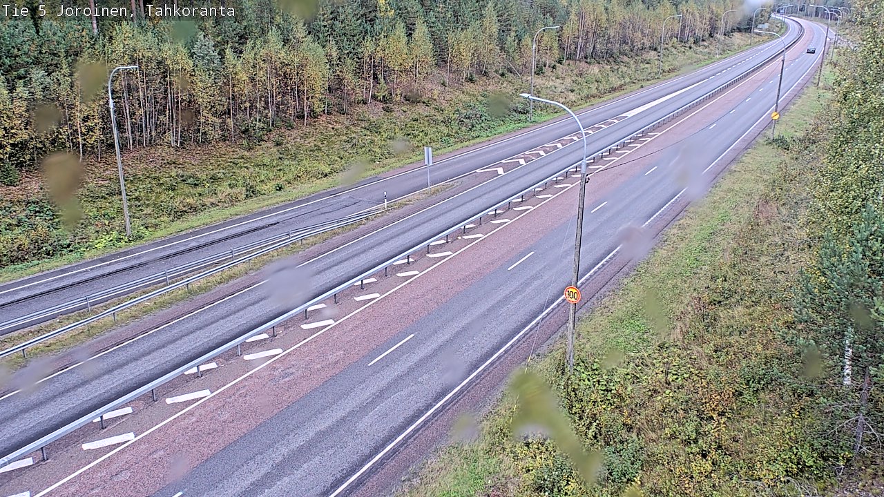 Weather Camera Image Väg 5 Jorois, Tahkoranta, Joroinen, Pohjois-Savo