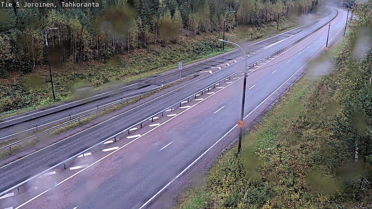 Weather Camera Image Väg 5 Jorois, Tahkoranta, Joroinen, Pohjois-Savo