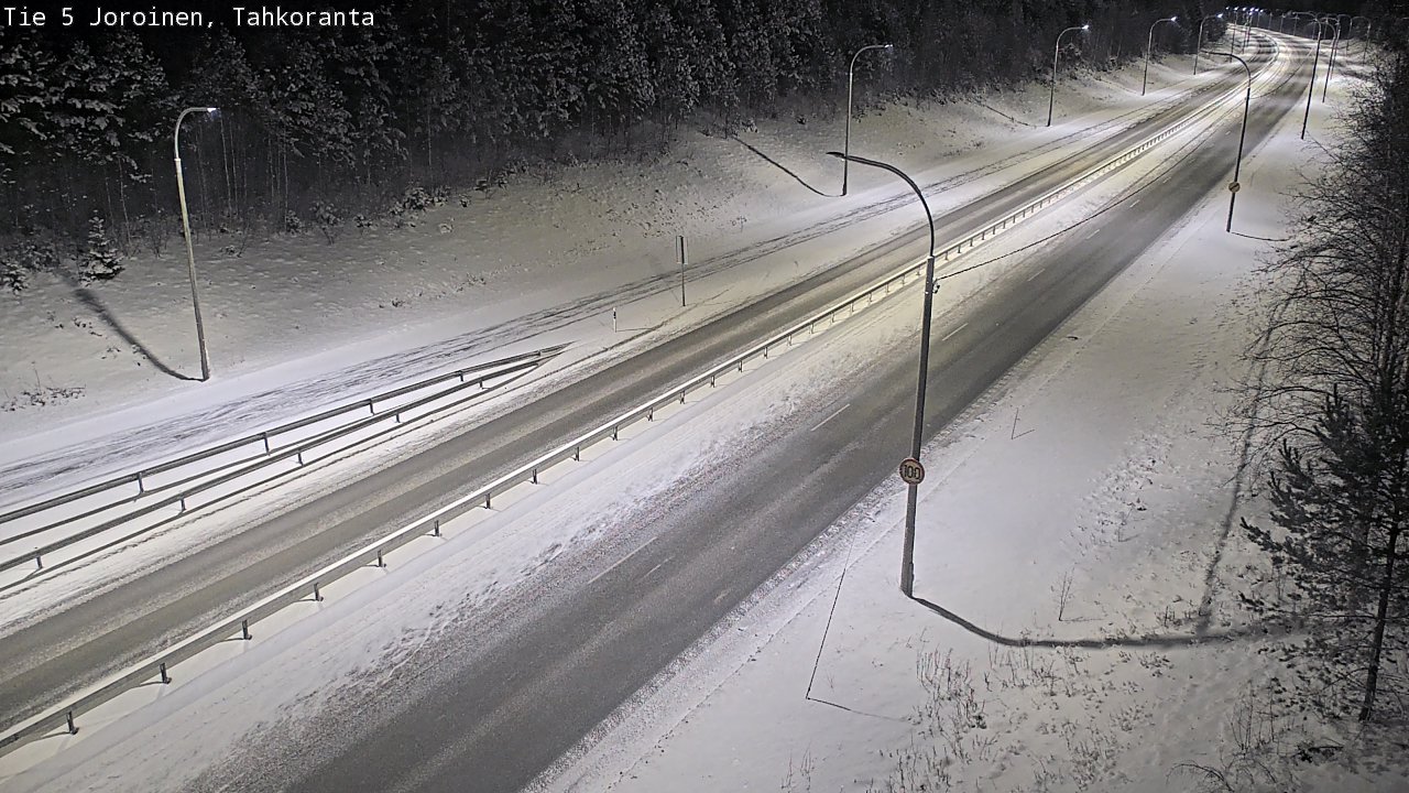 Kelikamerat Kuva Tie 5 Joroinen, Tahkoranta, Joroinen, Pohjois-Savo