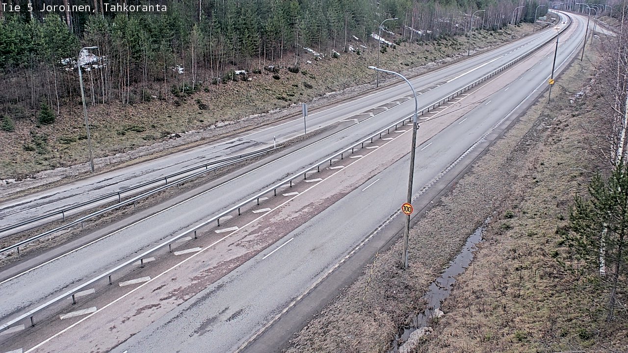 Kelikamerat Kuva Tie 5 Joroinen, Tahkoranta, Joroinen, Pohjois-Savo