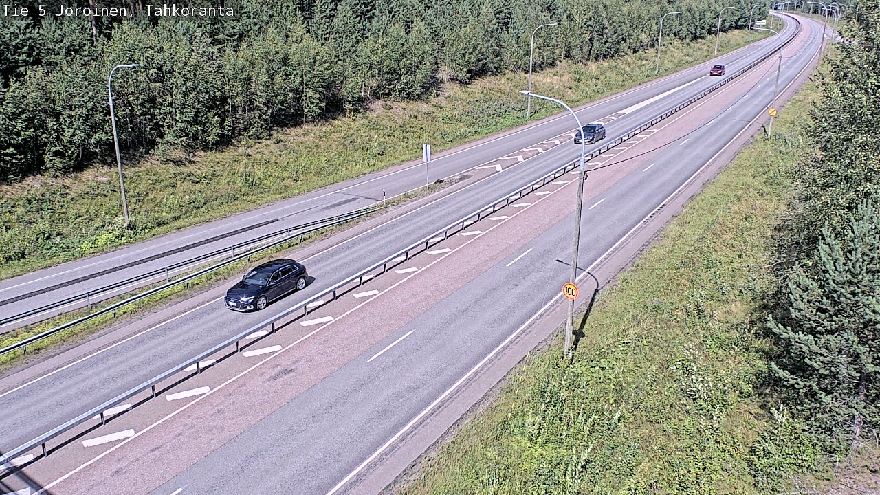 Kelikamerat Kuva Tie 5 Joroinen, Tahkoranta, Joroinen, Pohjois-Savo