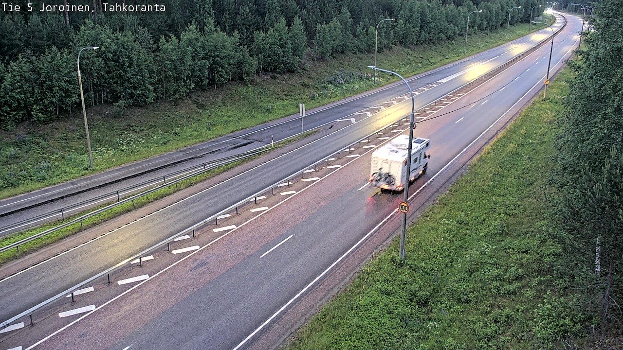 Weather Camera Image Road 5 Joroinen, Tahkoranta, Joroinen, Pohjois-Savo