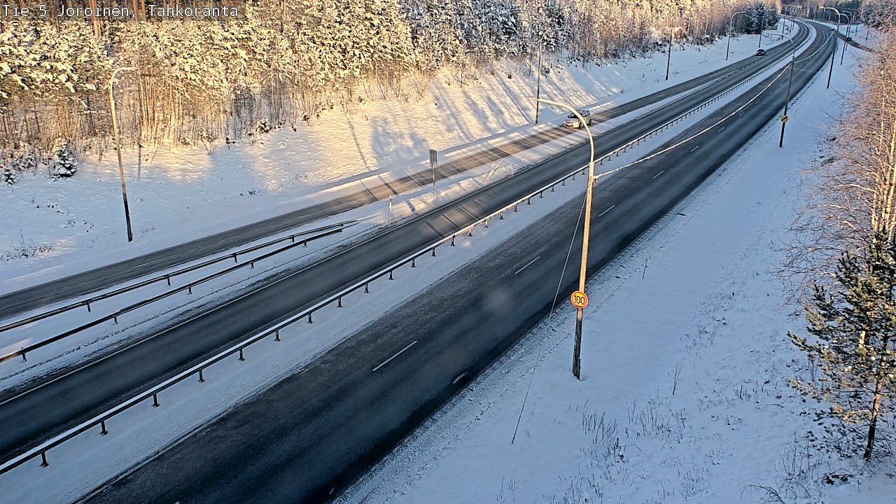 Weather Camera Image Road 5 Joroinen, Tahkoranta, Joroinen, Pohjois-Savo