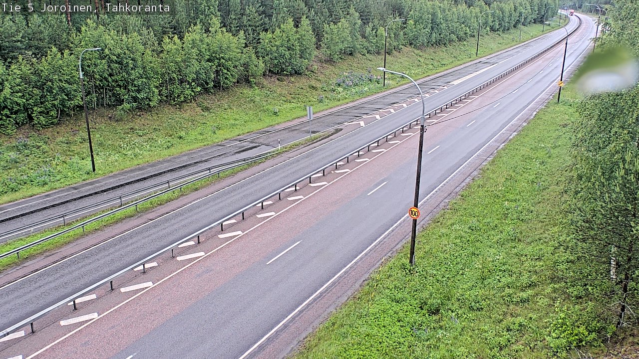 Weather Camera Image Road 5 Joroinen, Tahkoranta, Joroinen, Pohjois-Savo