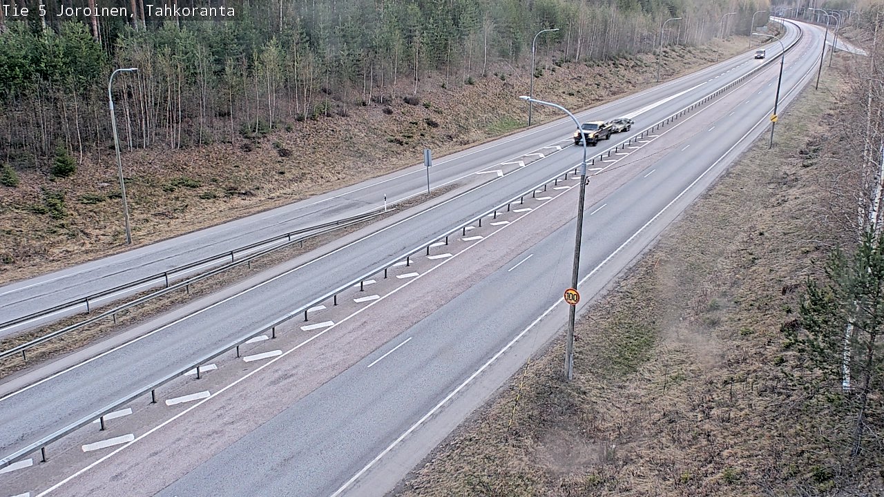 Kelikamerat Kuva Tie 5 Joroinen, Tahkoranta, Joroinen, Pohjois-Savo