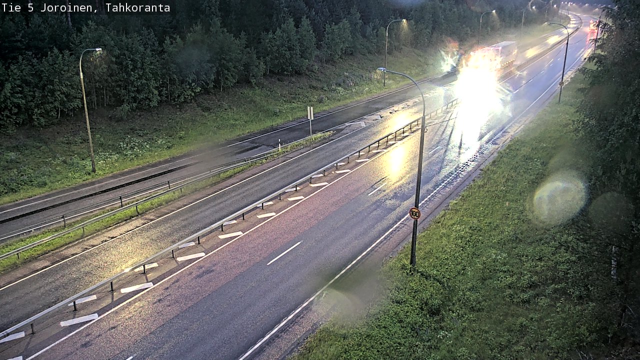 Weather Camera Image Road 5 Joroinen, Tahkoranta, Joroinen, Pohjois-Savo