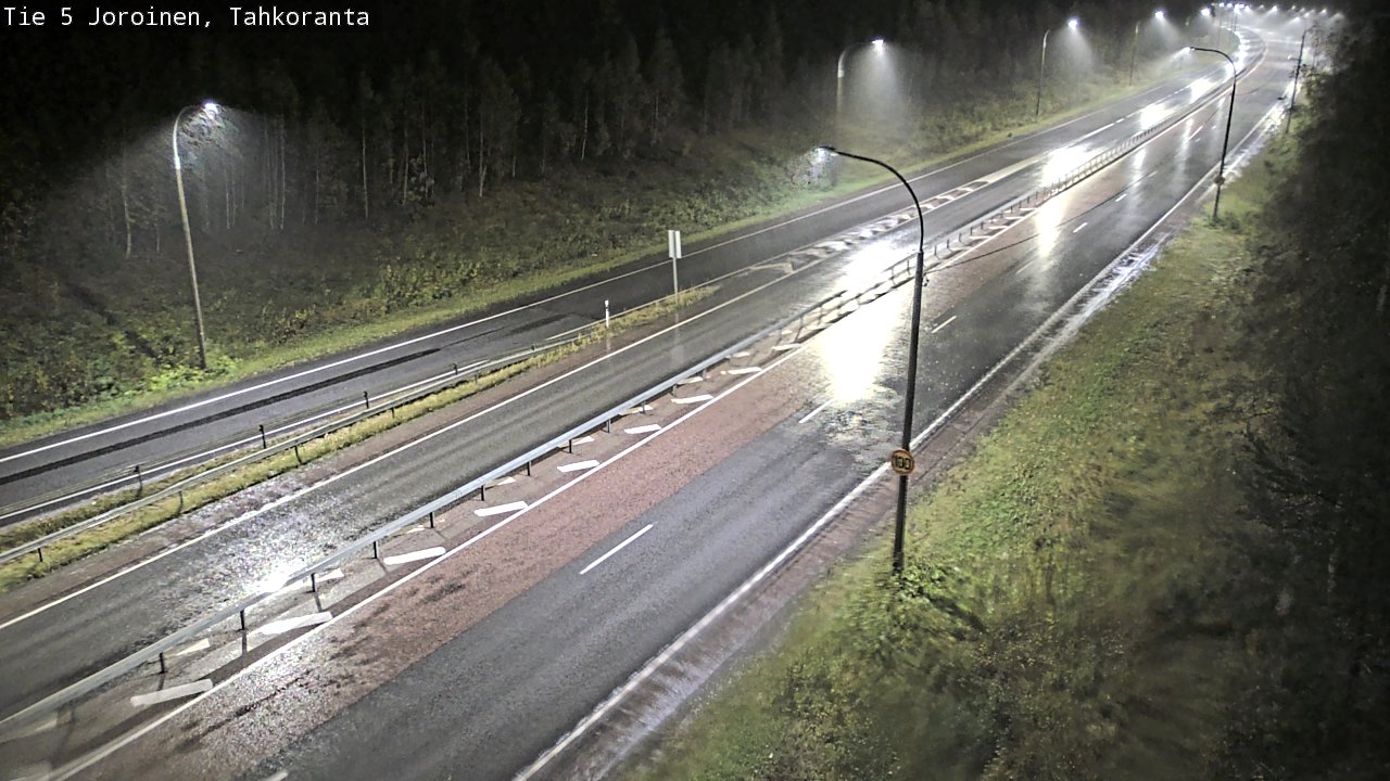 Weather Camera Image Väg 5 Jorois, Tahkoranta, Joroinen, Pohjois-Savo