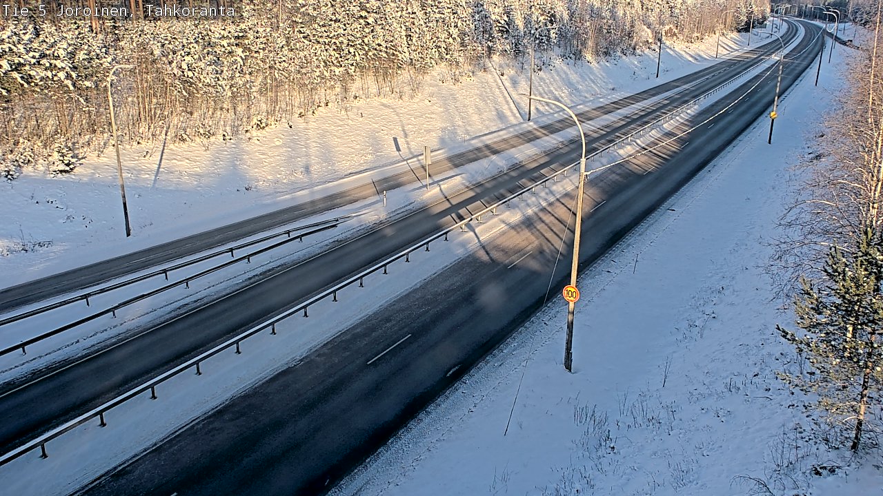 Weather Camera Image Road 5 Joroinen, Tahkoranta, Joroinen, Pohjois-Savo