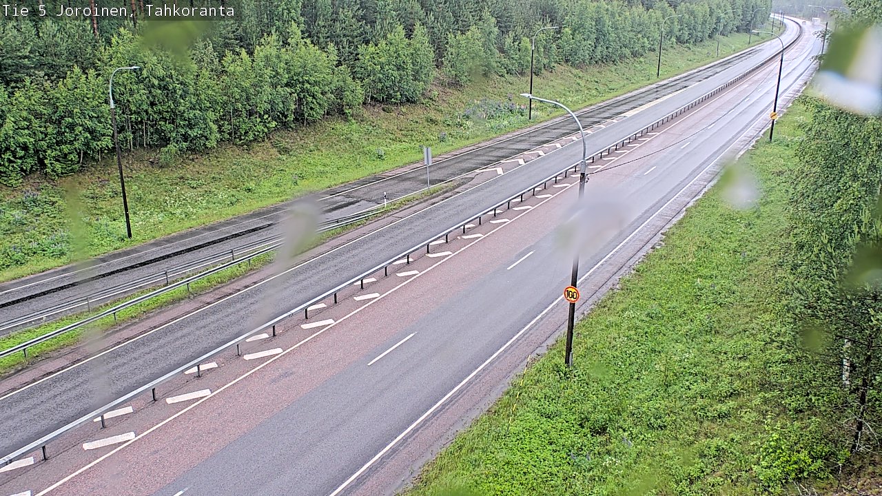 Weather Camera Image Road 5 Joroinen, Tahkoranta, Joroinen, Pohjois-Savo