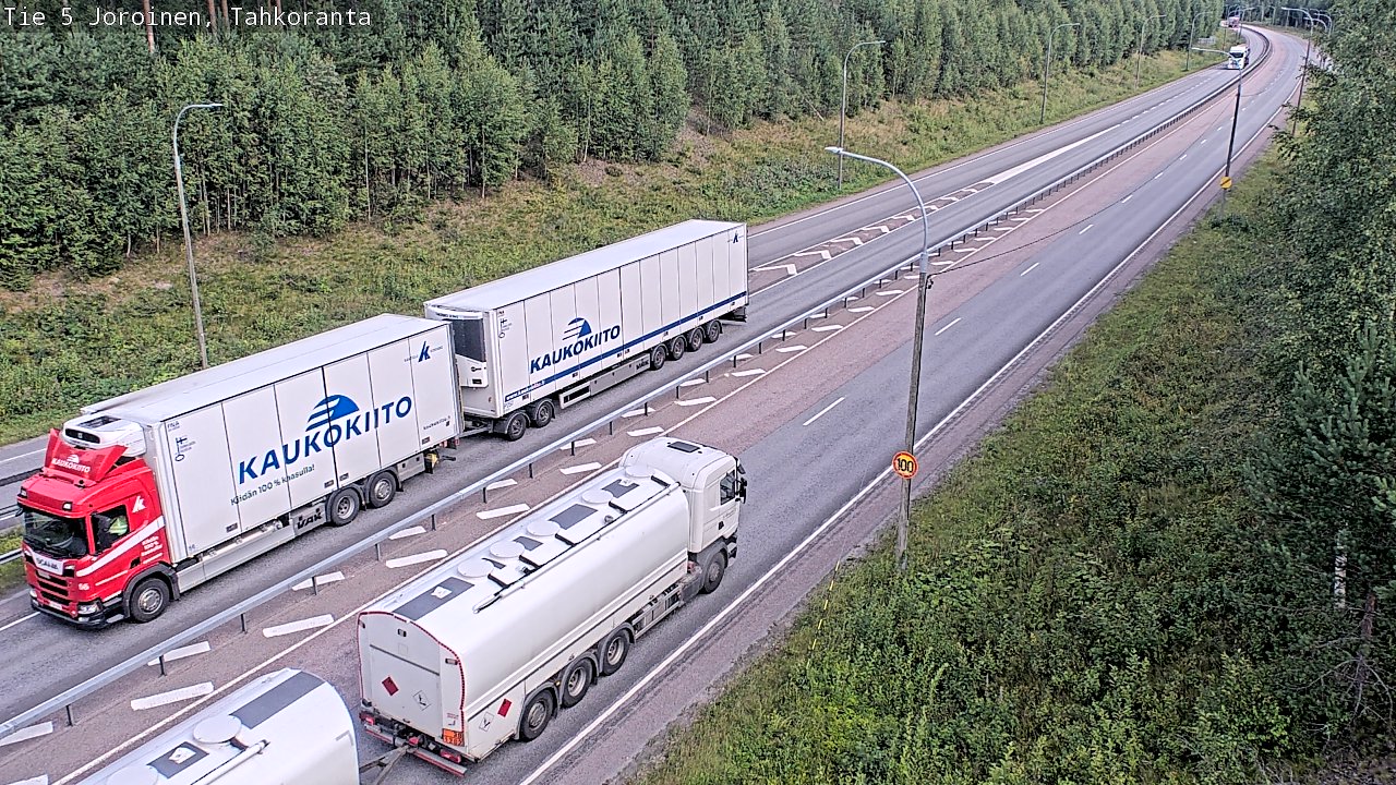 Kelikamerat Kuva Tie 5 Joroinen, Tahkoranta, Joroinen, Pohjois-Savo