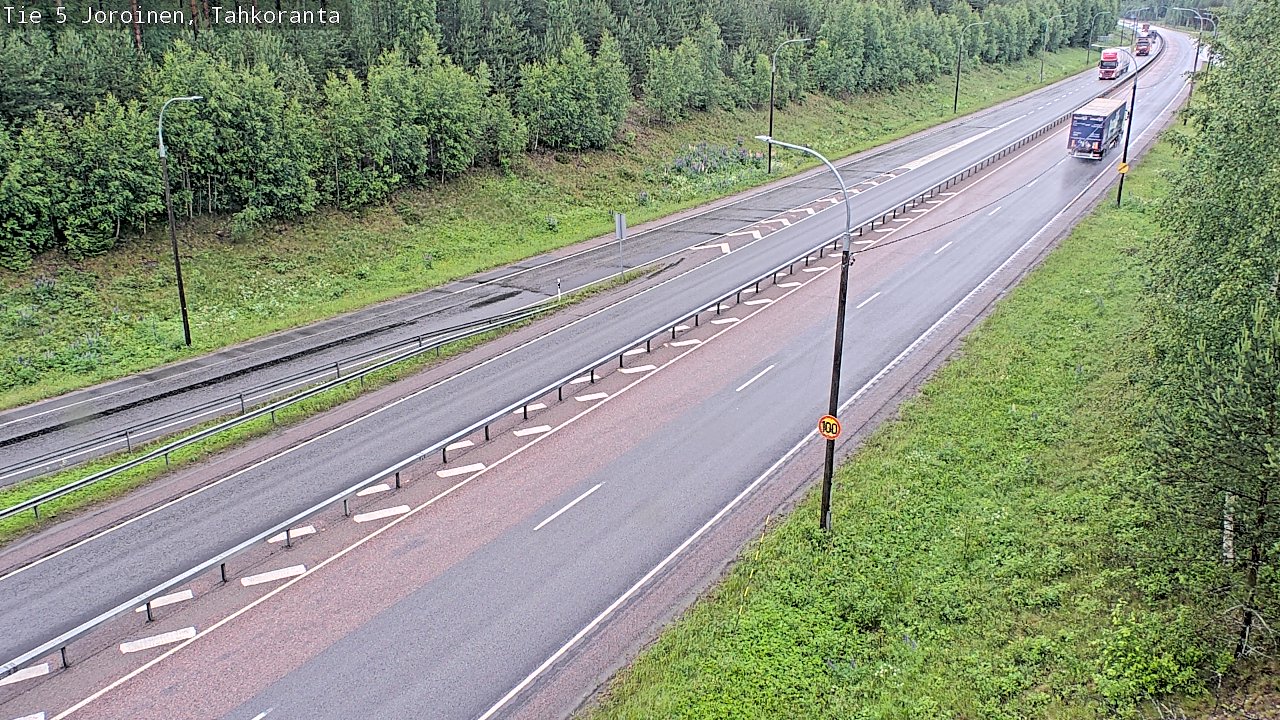 Kelikamerat Kuva Tie 5 Joroinen, Tahkoranta, Joroinen, Pohjois-Savo