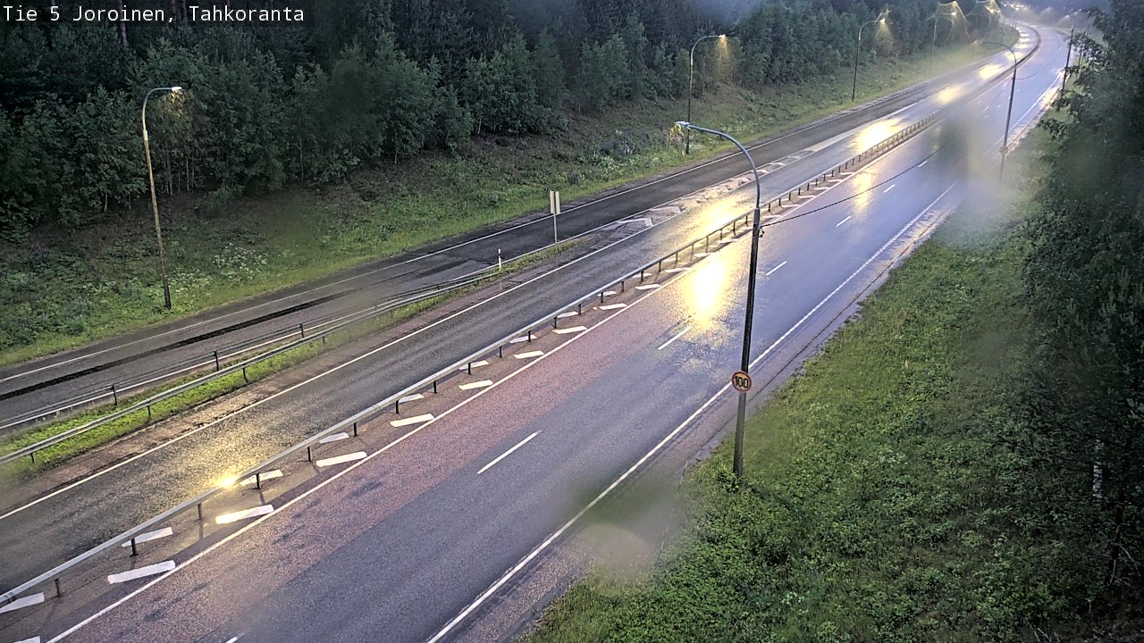 Weather Camera Image Road 5 Joroinen, Tahkoranta, Joroinen, Pohjois-Savo