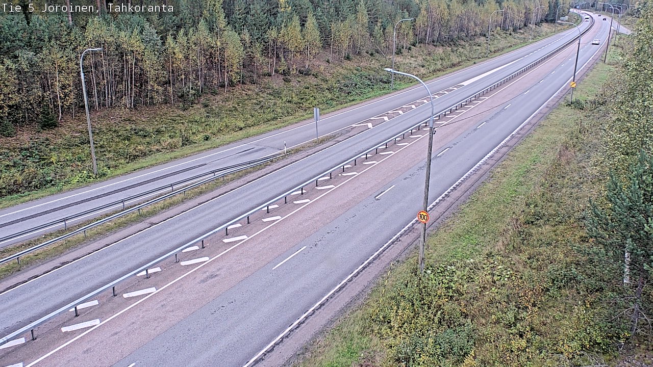 Weather Camera Image Road 5 Joroinen, Tahkoranta, Joroinen, Pohjois-Savo